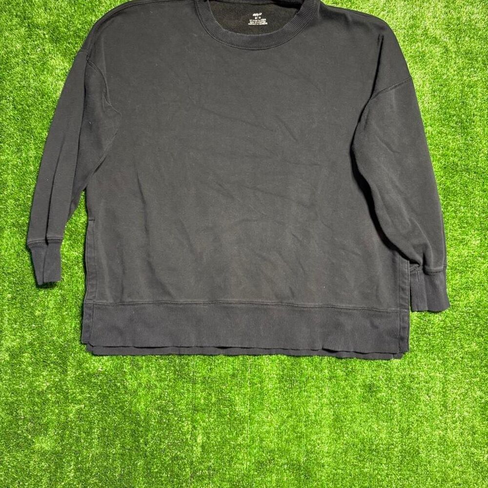 Aerie Women's Navy and Grey Sweatshirt